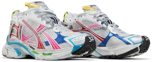 Balenciaga Wmns Runner Sneaker 'Worn-Out - White Multi-Color'